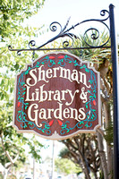 Engagement photos Sherman gardens